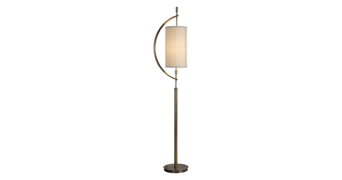 Uttermost 281511 Balaour Single Light 66" Tall Floor Lamp