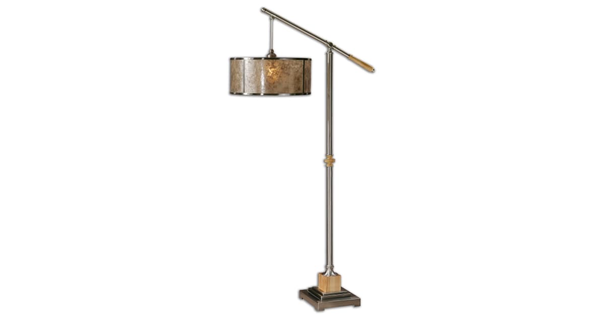 Uttermost 28590 1 Sitka Silver 1 Light Floor Lamp Build