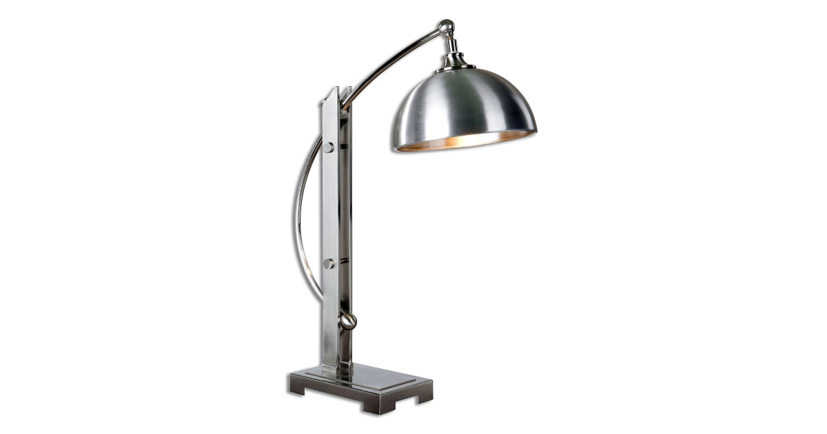 Uttermost 295861 Malcolm Single Light 28" Tall Desk Lamp