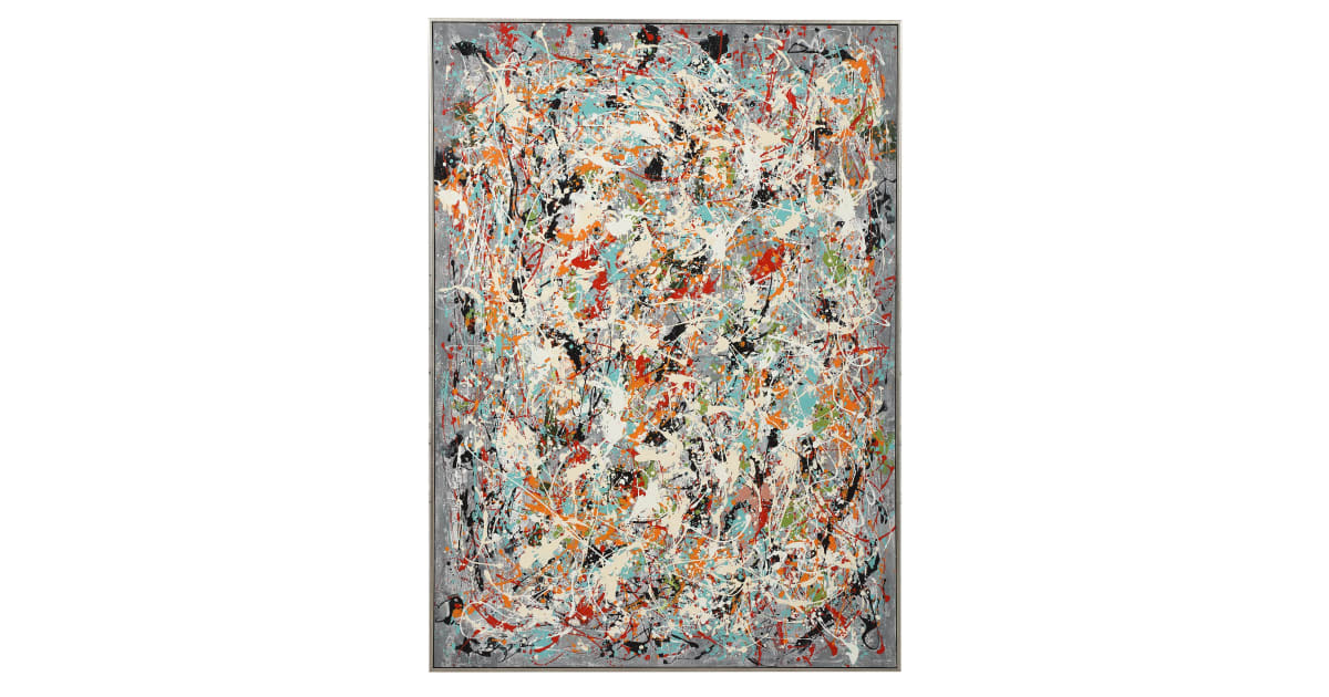 Uttermost 34379 Organized Chaos 61" x 45" Framed Hand