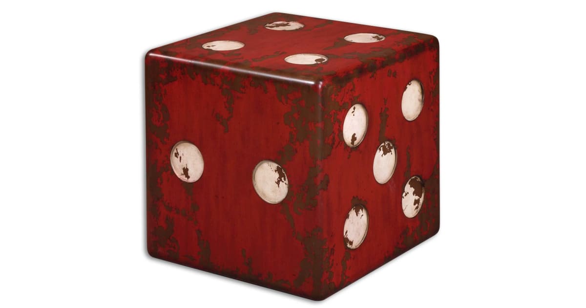 Uttermost 24168 Dice Accent Table