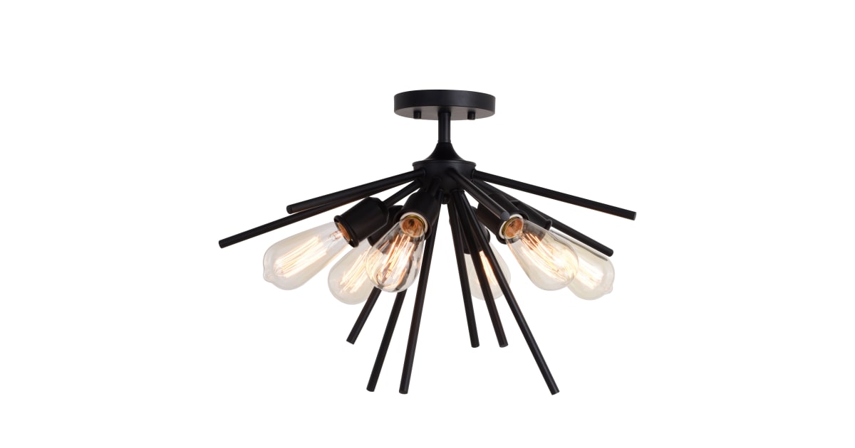 Vaxcel Lighting C0273 Estelle 6 Light 24