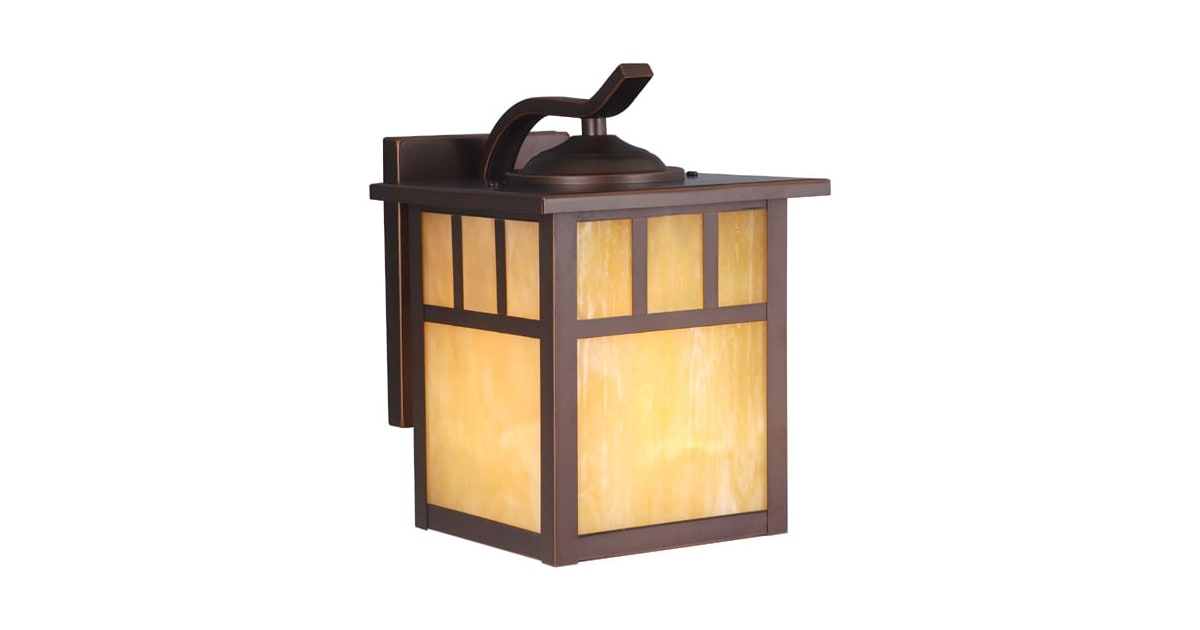 Vaxcel OW14673ST Mission 7-Inch Outdoor Wall Light Stainless Steel