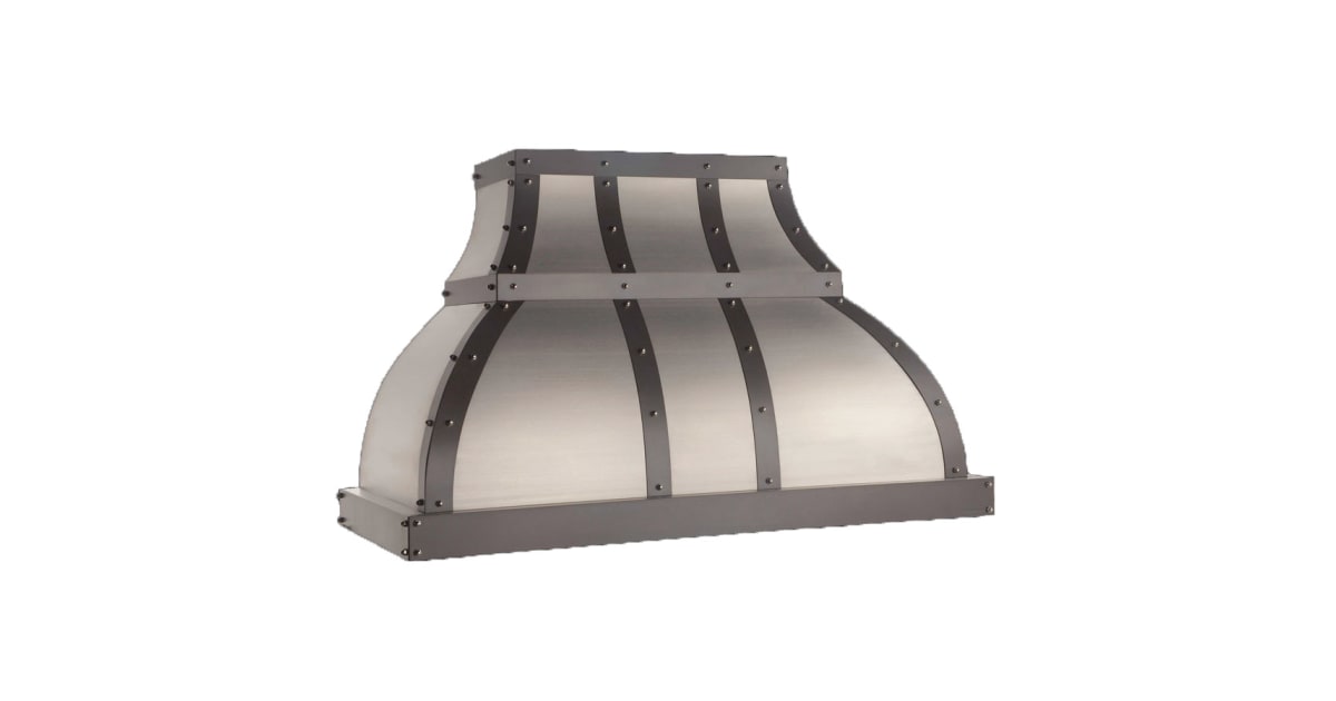 VentAHood JCH136/B1 36 Inch Wide 300 CFM LED Wall Mount