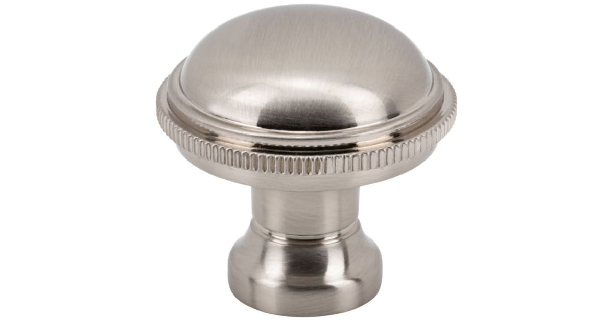 Fine Hardware Vesta Fine Hardware V7004BSN Purity Solid Brass 1-1/4