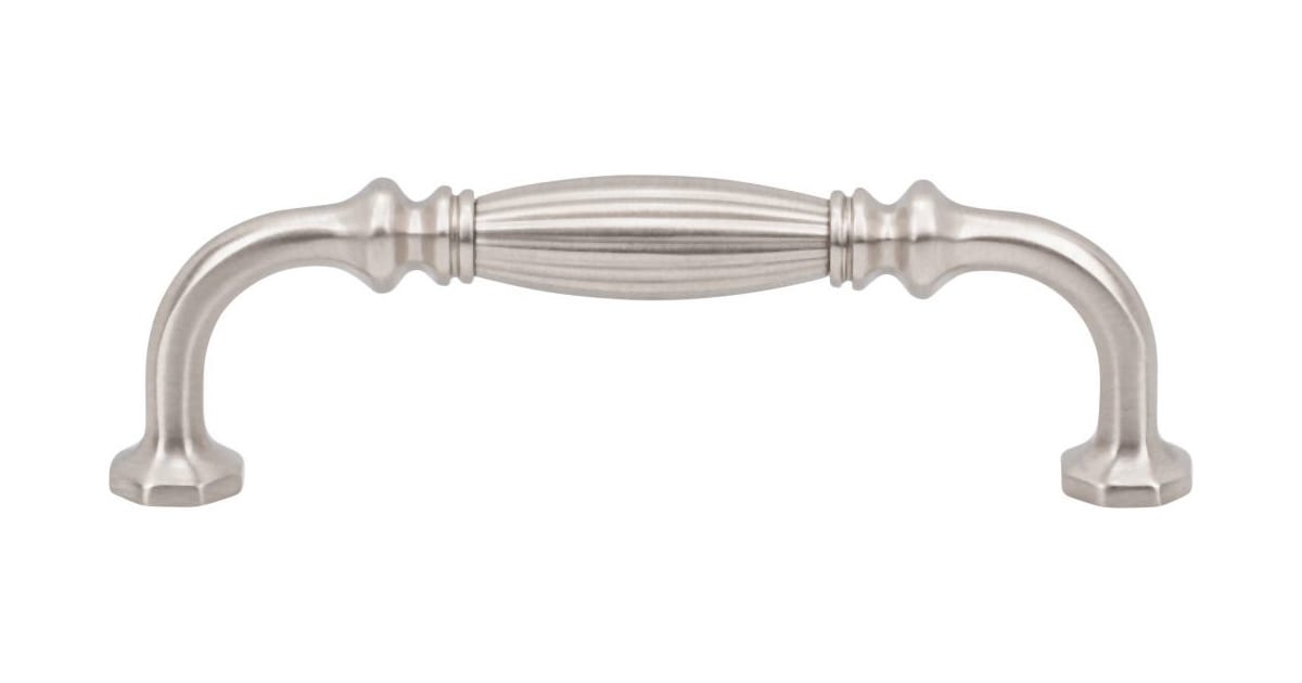 Fine Hardware Vesta Fine Hardware V7154BSN Roscato Solid Brass 3-3/4