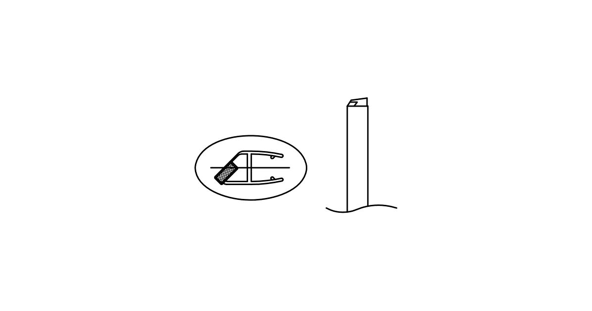 Vigo 96002 Magnetic Seal Strip for Neo-Angle Shower