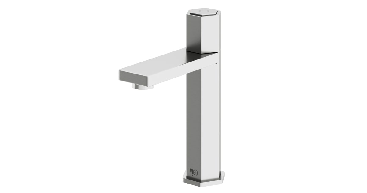 Vigo VG01053BN Nova 1.2 GPM Single Hole Bathroom Faucet