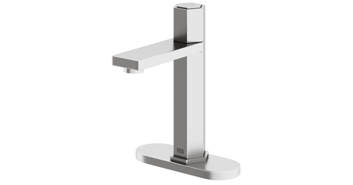 Vigo VG01053BNK1 Nova 1.2 GPM Single Hole Bathroom Faucet