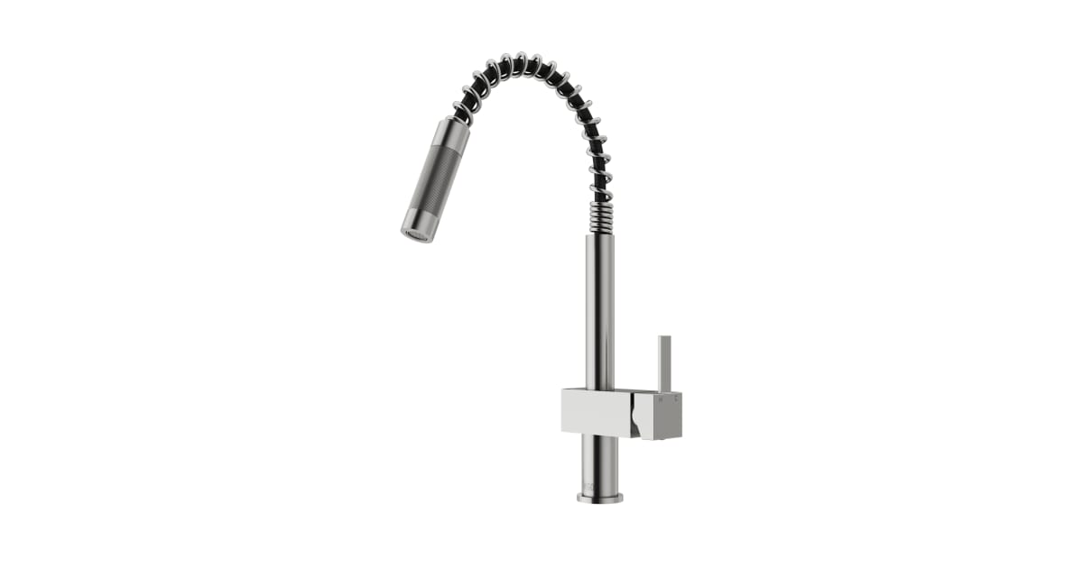 その他 Faucetwo EGskin Vigo VG02009ST Lincroft Pull-Out Spray Kitchen Faucet