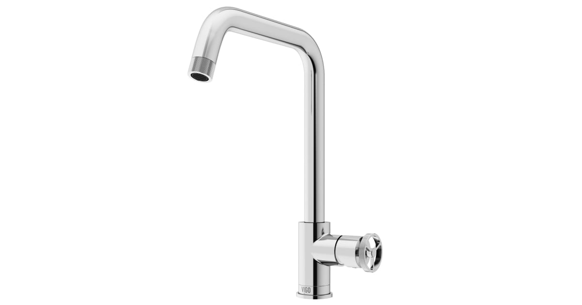Vigo VG02040CH Cass 1.8 GPM Single Hole Kitchen Faucet