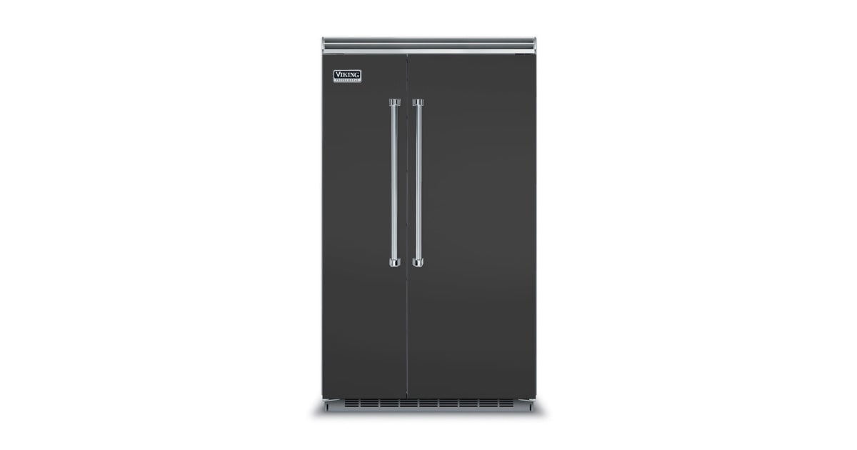 Viking 42 inch side by side refrigerator sale