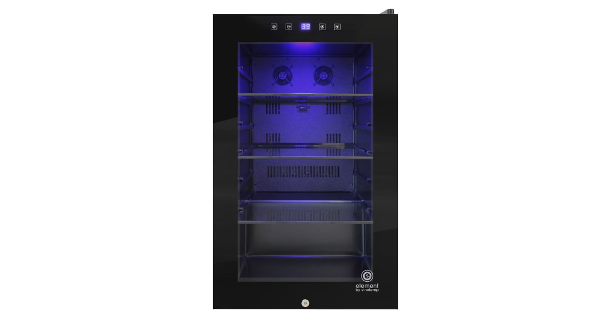 Vinotemp EL-BCU101-01 20 Inch Wide 105 Can Capacity Beverage Center ...