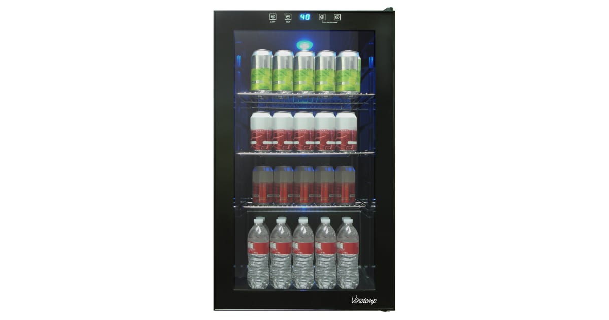 Vinotemp VTBC34 TS 19 Inch Wide 80 Can Capacity Beverage