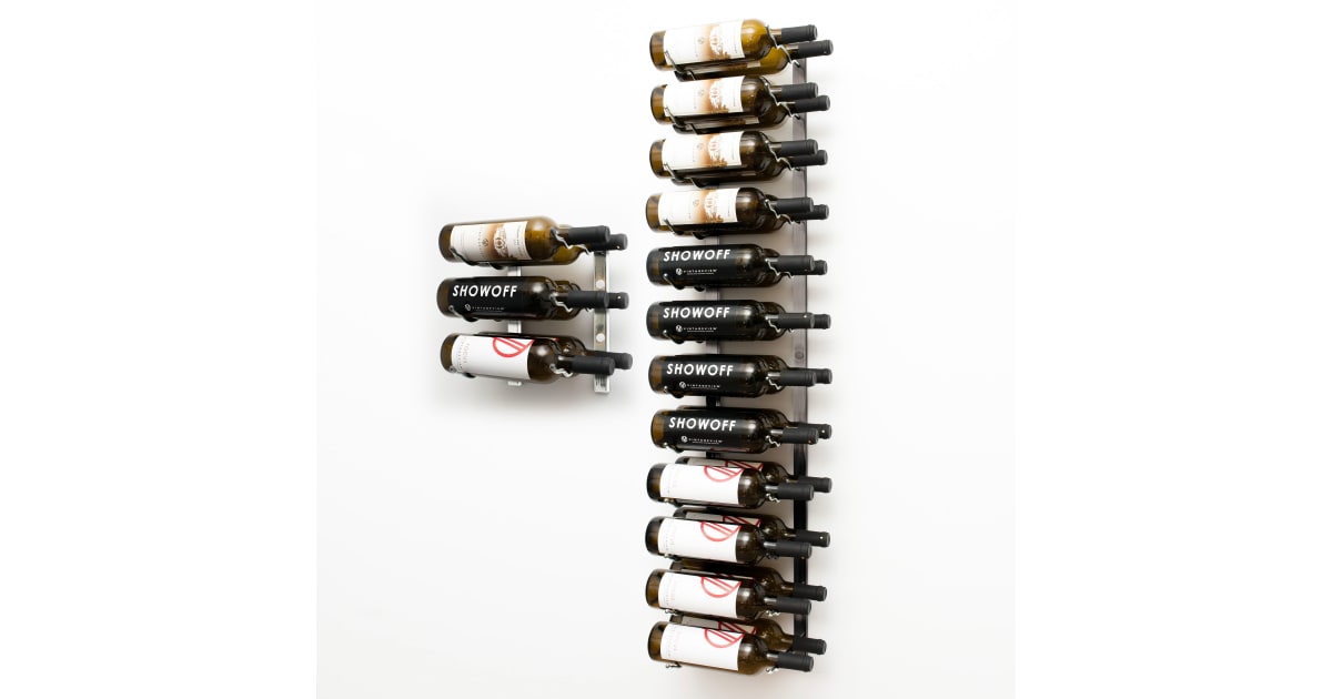 VintageView WS52 P W Series 60 Inch 30 Bottle Wall Mounted Build