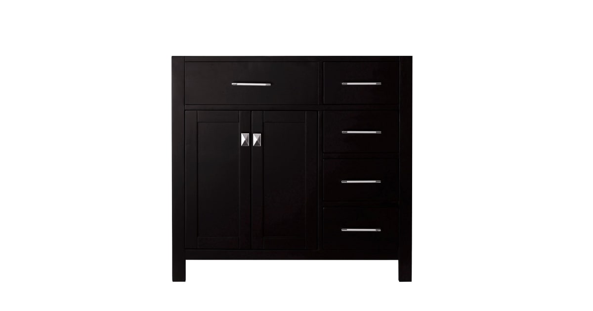 Virtu USA MS2136RCABES Caroline 36" Free Standing