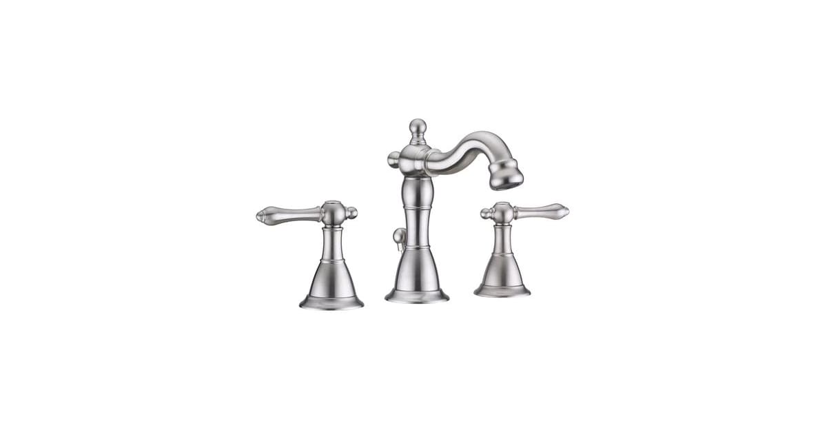 Virtu USA PS263BN Andreus Deck Mounted Bathroom Faucet