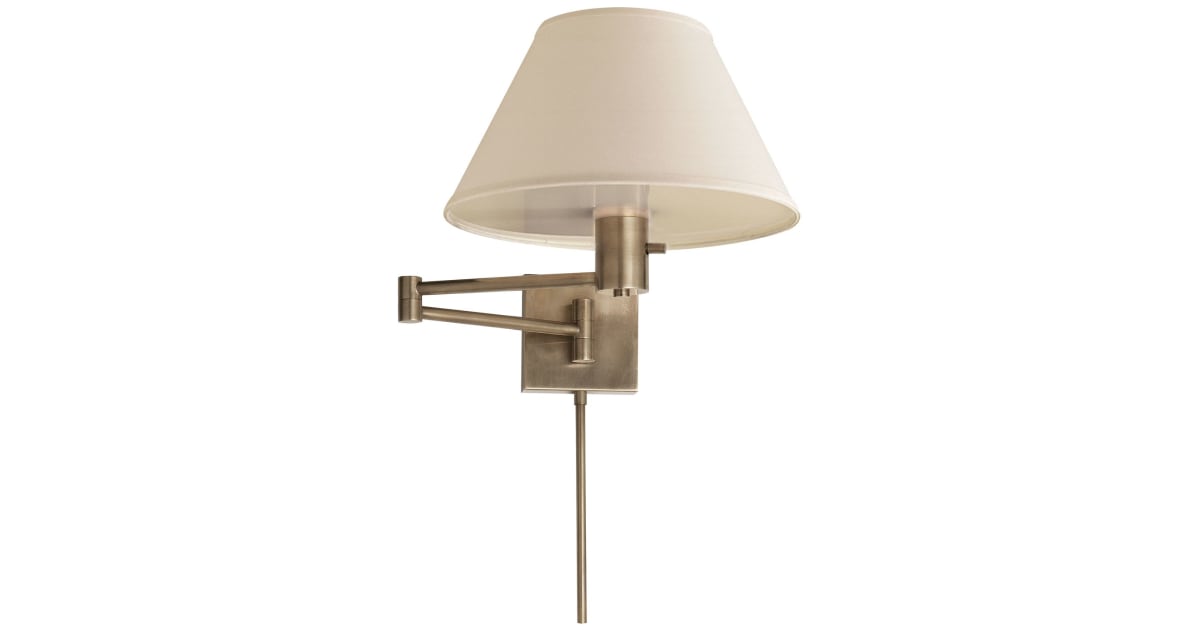 Visual Comfort 92000D AN-L VC Classic 11" High Plug-In Wall Sconce with ...