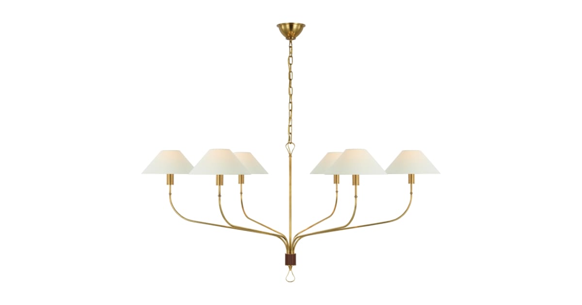 Visual Comfort AL 5005HAB/SDL-L Griffin 6 Light 42