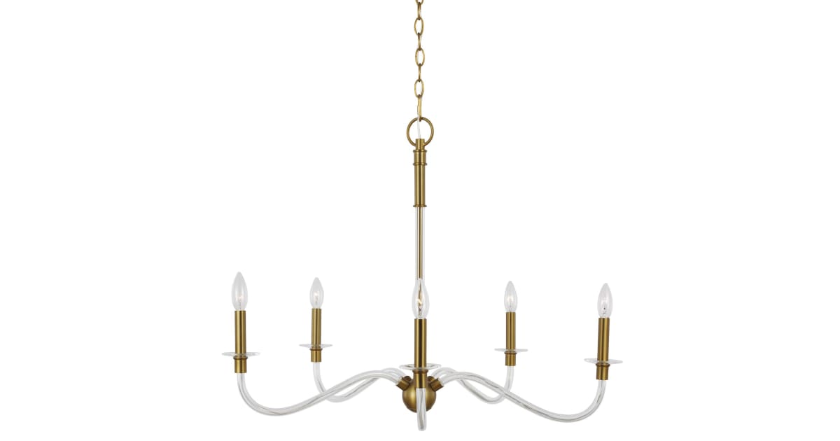 Visual Comfort CC1315BBS Hanover 5 Light 32" Wide