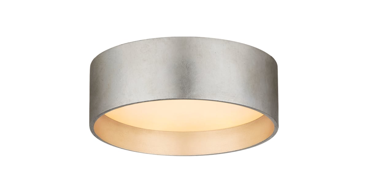 Visual Comfort S 4040BSL Shaw 5" Wide LED Flush Mount Drum