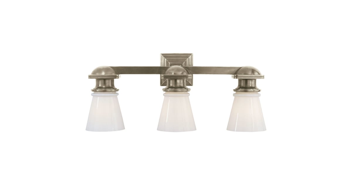 Visual Comfort SL 2153ANWG New York Subway 23" Bath Light