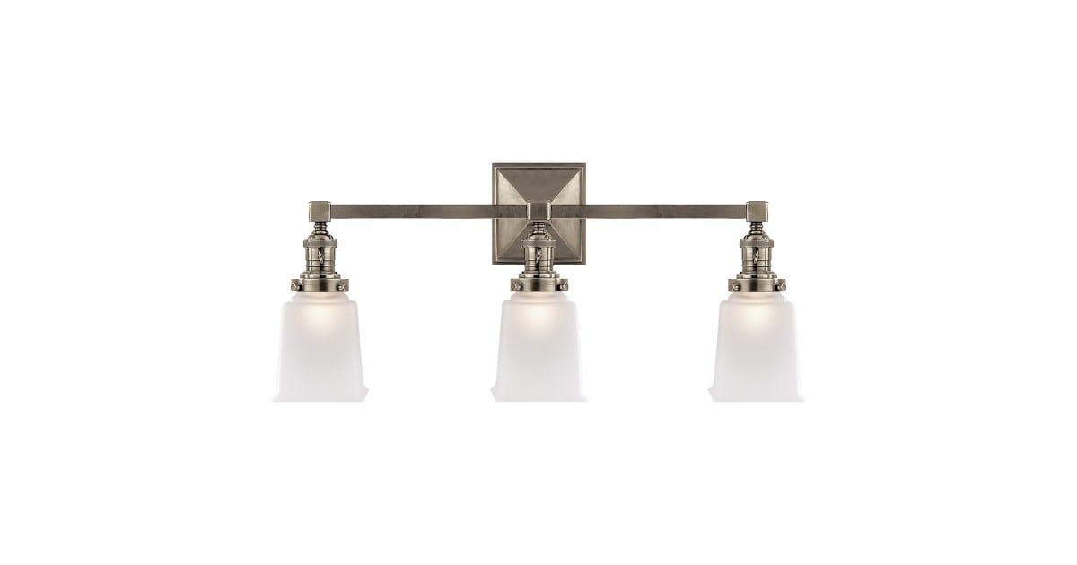 Visual Comfort SL 2943AN-FG Boston 22" Wide Bath Light with Frosted ...