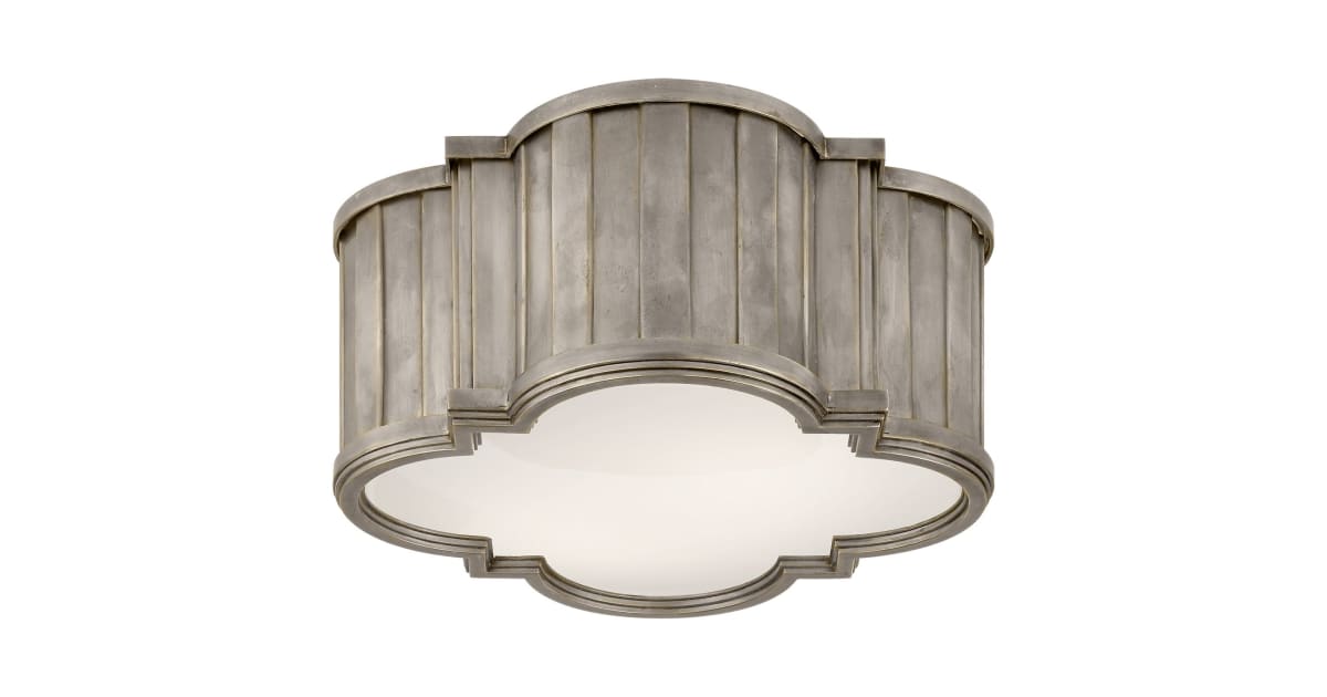 Visual Comfort TOB 4130AN-WG Tilden 11" Flush Mount by Thomas O'Brien ...