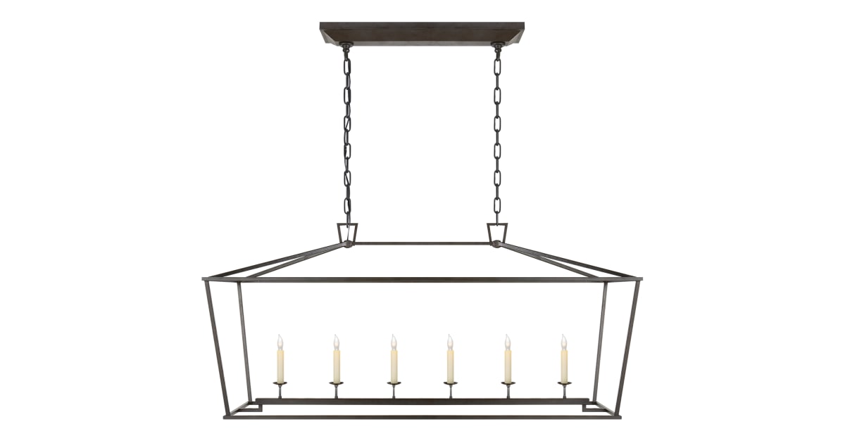 Darlana medium linear lantern outlet