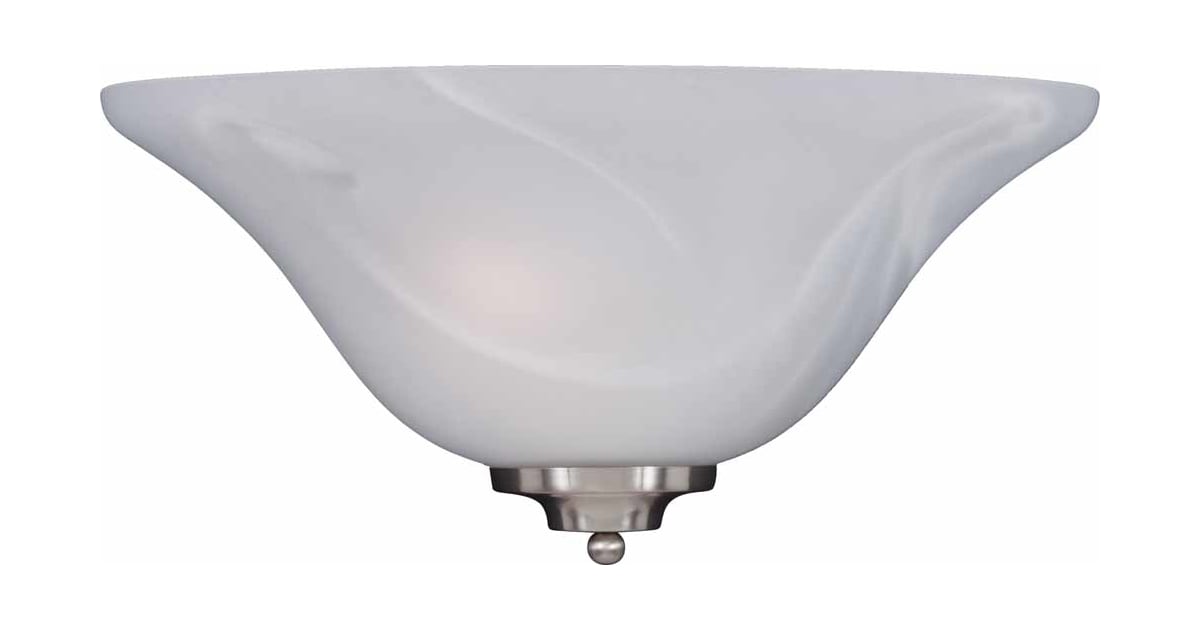 Volume Lighting V6705 33 1 Light Brushed Nickel Wall Sconce