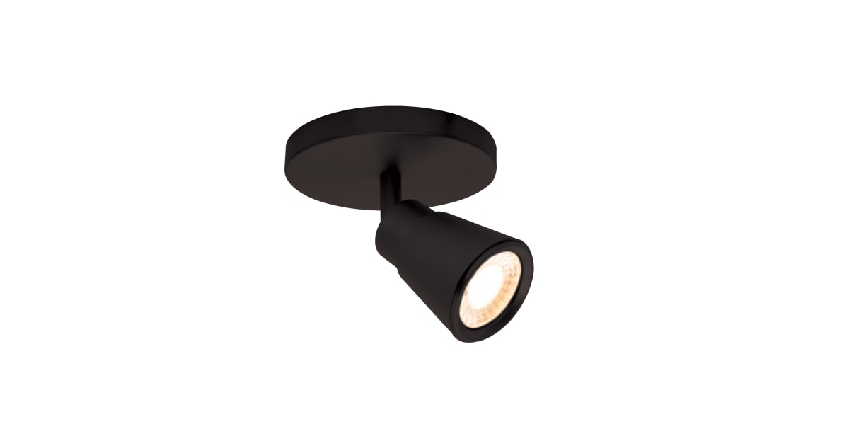 WAC Lighting TK-180501-30-BK Solo 5" Wide LED Accent / Spot Light | Build.com