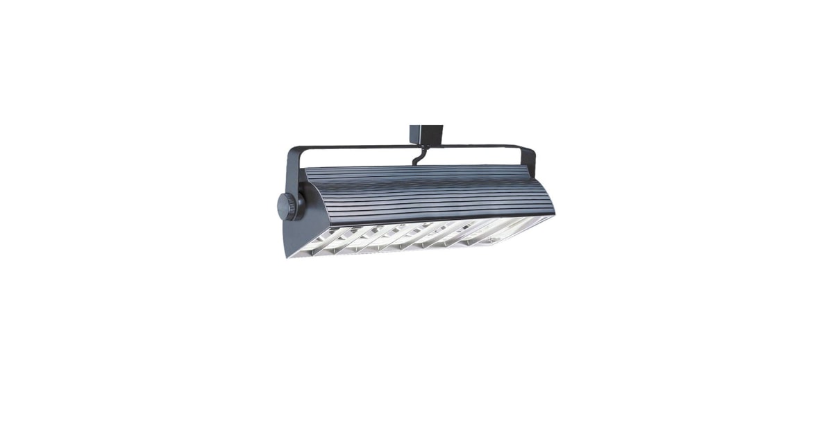 WAC Lighting HTK-W227E-HS-BK H Series CFL Track Head 2x27W | Ferguson Home