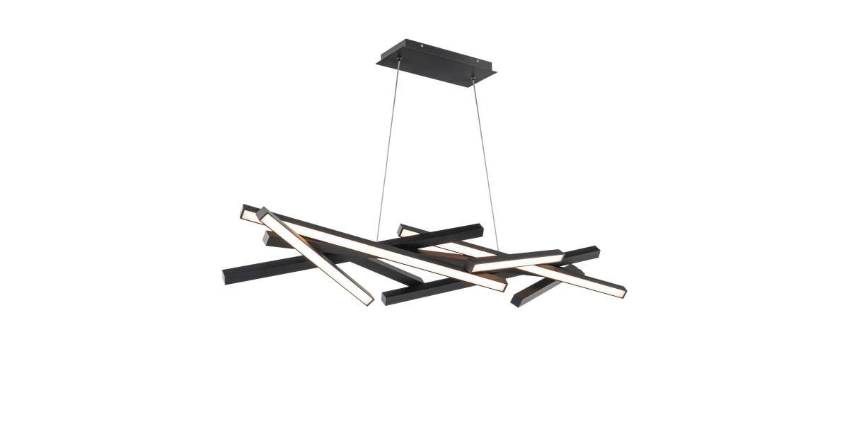 WAC Lighting PD-73142-BK Parallax 8 Light 42