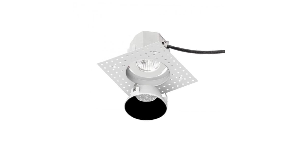 WAC Lighting R3ARDL N827 BK Aether 3.5 Round Invisible Build