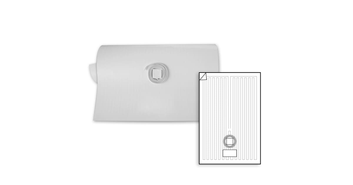 WarmlyYours FFM1218 ClearlyYou Bathroom Mirror Defogger