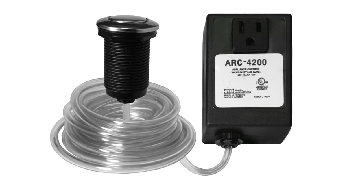 Waste King ARC4200CH/SN Garbage Disposal Air Switch