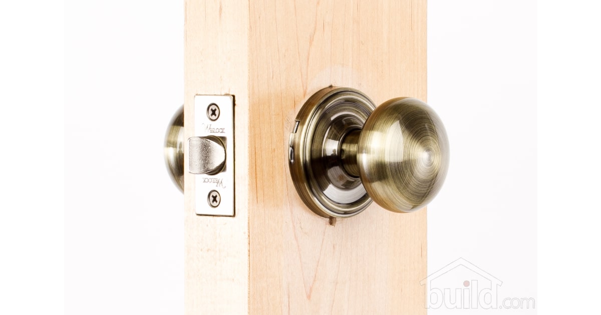 Weslock 00610IAIASL20 Impresa Privacy Door Knob with Round
