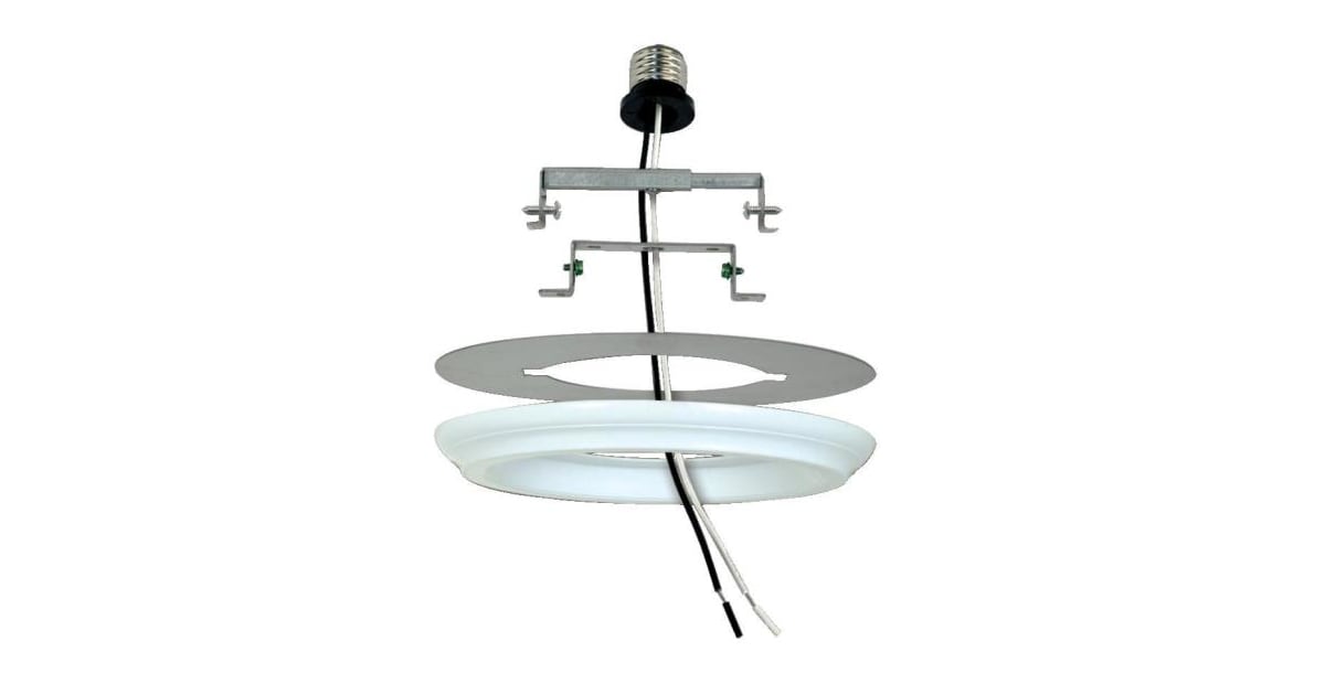 Westinghouse 0101100 6" Recessed Light Conversion Kit for