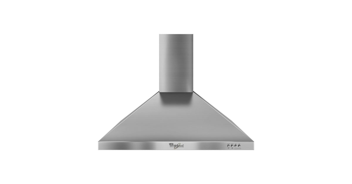 Whirlpool GXW7330DXS 300 CFM 30 Inch Wide Wall Mount