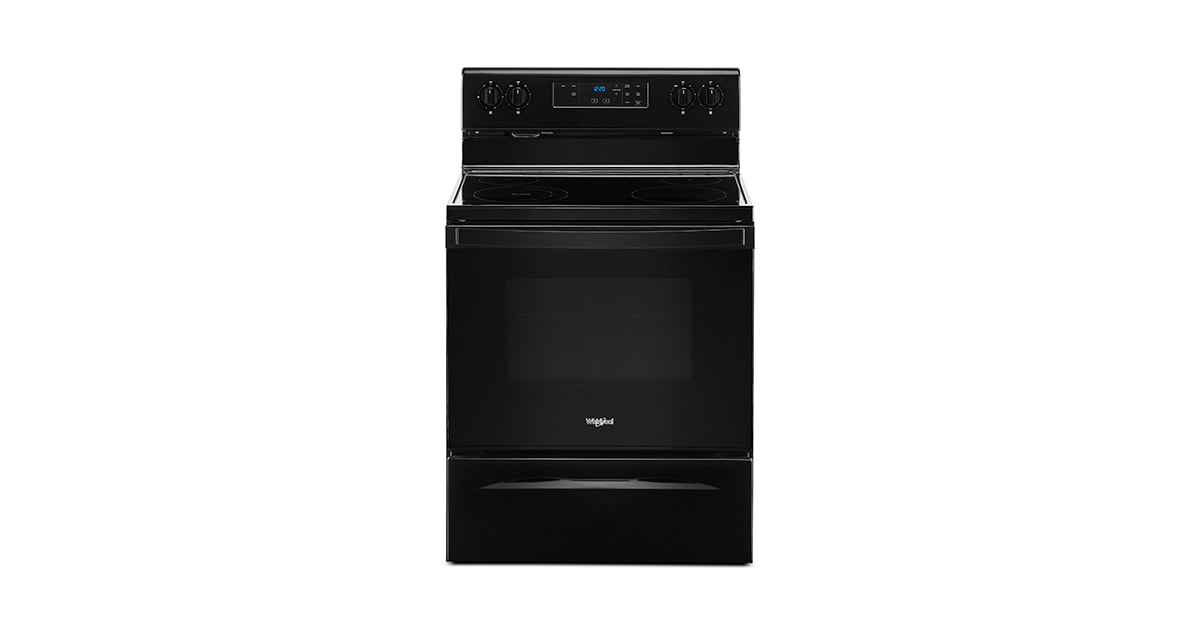 Whirlpool WFE320M0JB 30 Inch Wide 5.3 Cu. Ft. Free