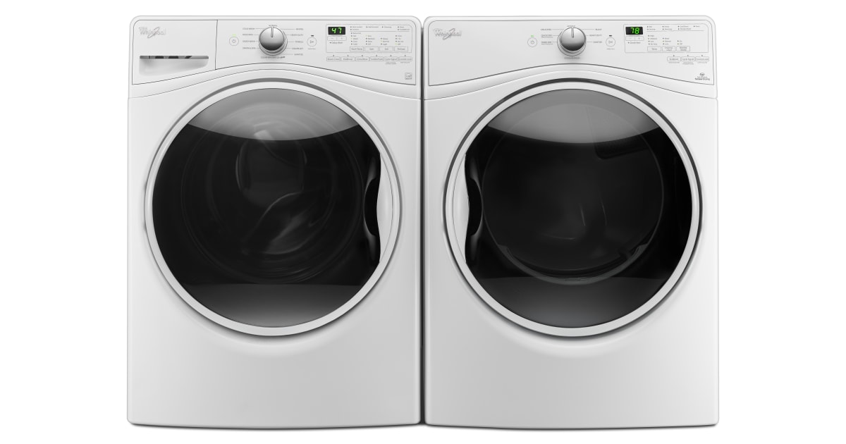 Whirlpool Front Loading Washer and Dryer Pair 4.5 Cu.