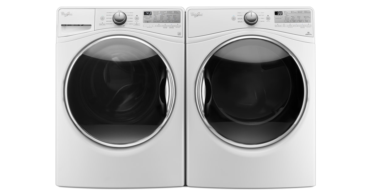Whirlpool Front Loading Washer and Dryer Pair 4.5 Cu.