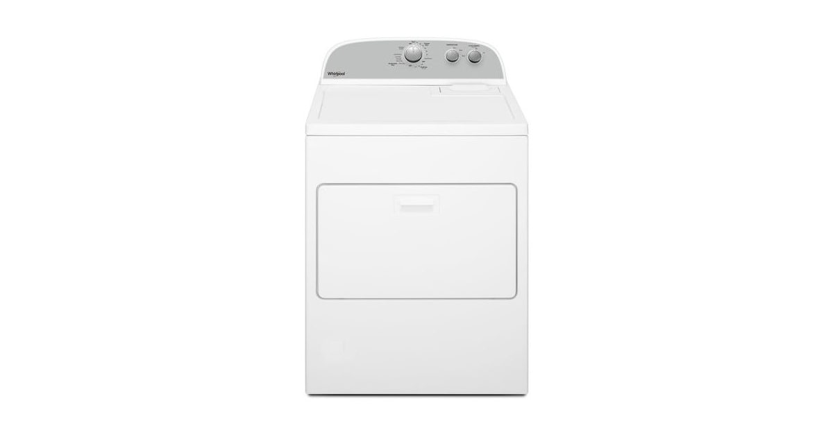 Whirlpool WGD4950HW 29 Inch Wide 7.0 Cu. Ft. Gas Dryer