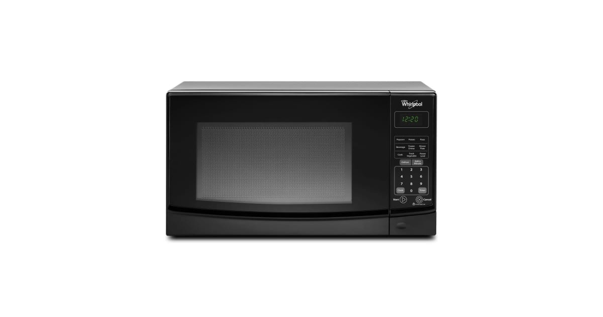 Whirlpool WMC10007AW 0.7 cu. ft. Countertop Microwave Oven with 700 Watts,  10 Power Levels, Removable Glass Turntable, Control Lock, Electronic Touch  Controls, and ADA Compliant: White