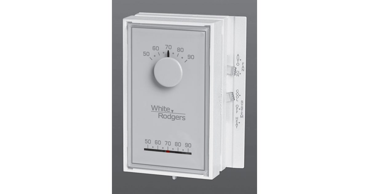 White-Rodgers 1E56N-444 Universal Vertical Heat/Cool Mechanical