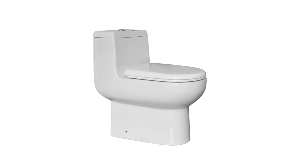 Whitehaus WHMFL3351-EB Magic Flush Dual Flush One Piece | Build.com