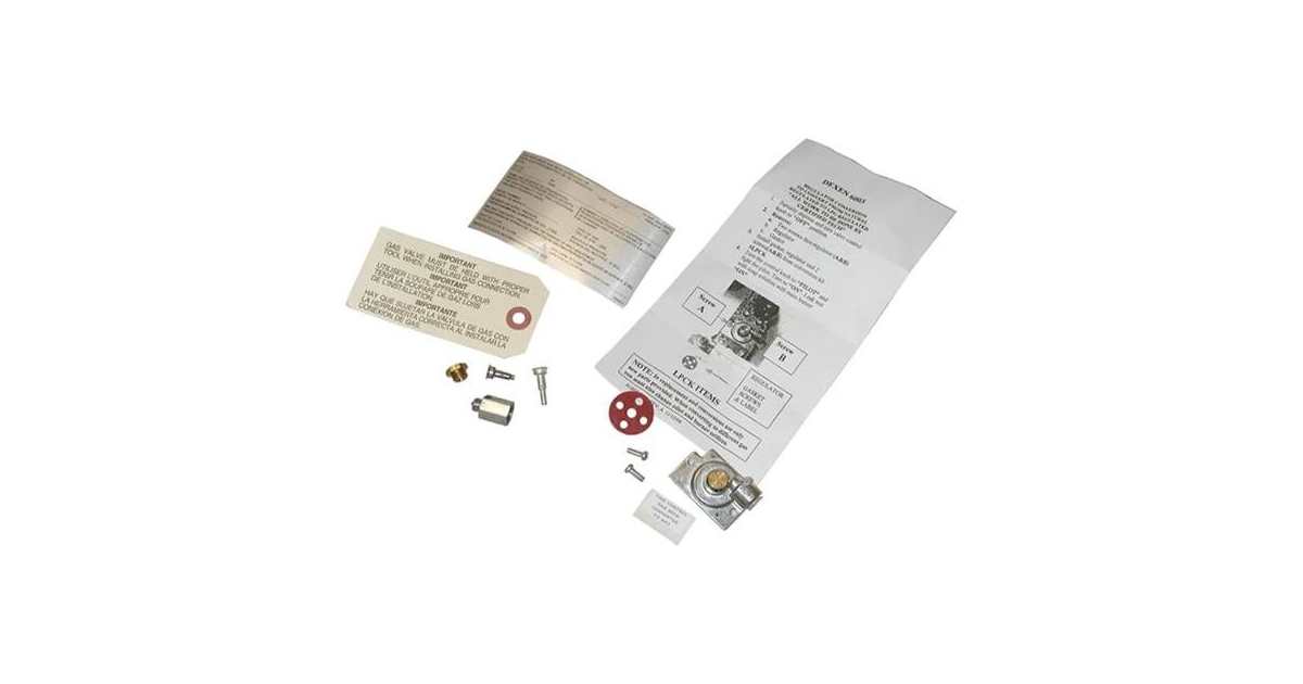 Williams 8956 LP to NG Conversion Kit for 6005621A Floor Furnace ...