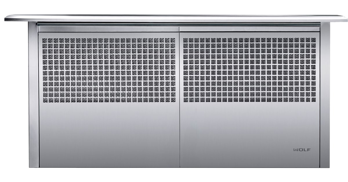 Wolf DD30 30 Inch Wide Downdraft Ventilation Range Hood