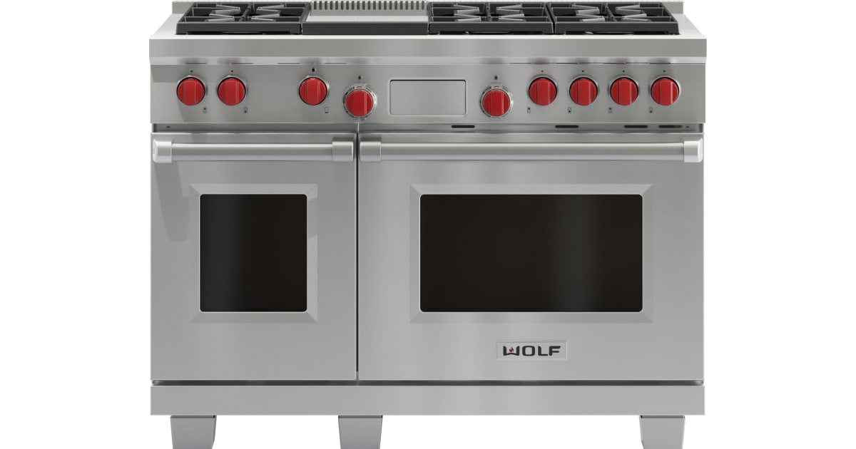 Wolf DF486GLP 48 Inch Wide 7 Cu. Ft. Free