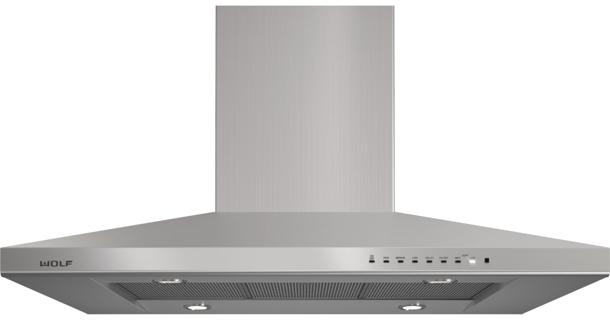 Wolf VI42S 42 Inch Wide Transitional Island Range Hood